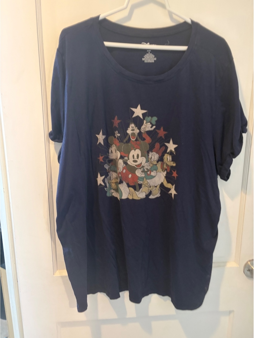 Torrid Disney navy Mickey and friends graphic T-shirt